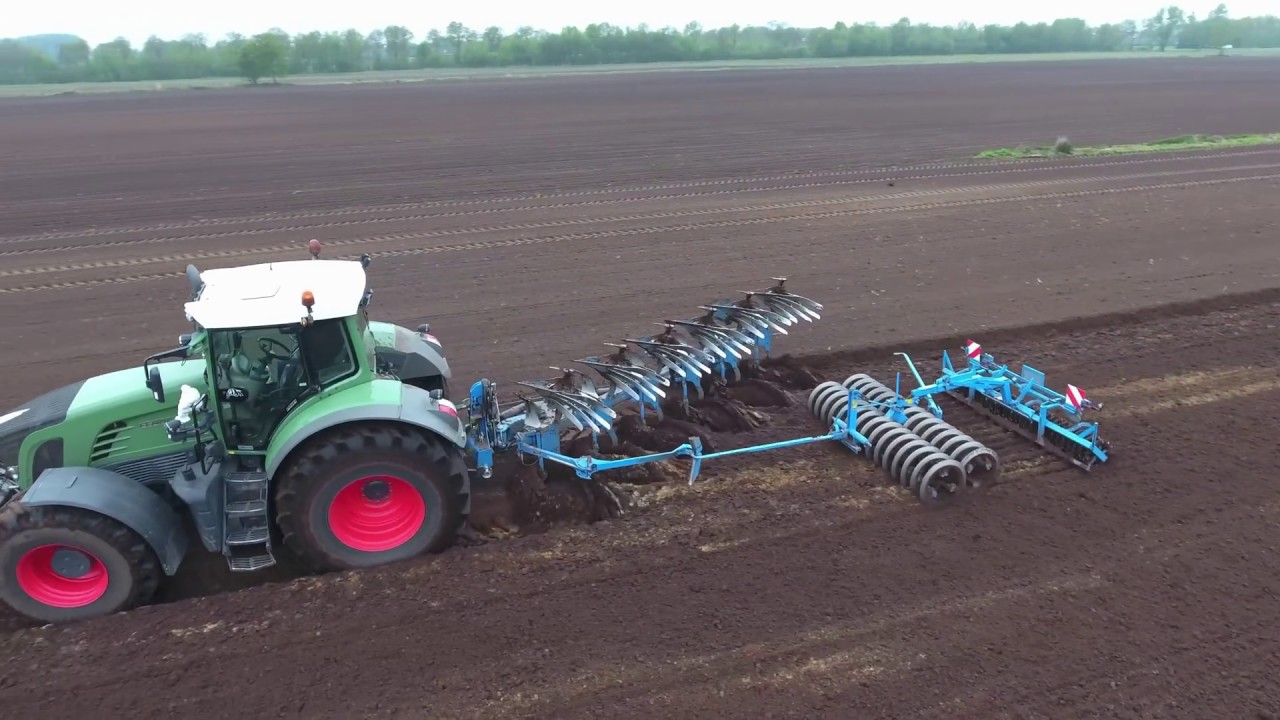 Ploughing | Pflügen | FENDT 939 vario | LEMKEN