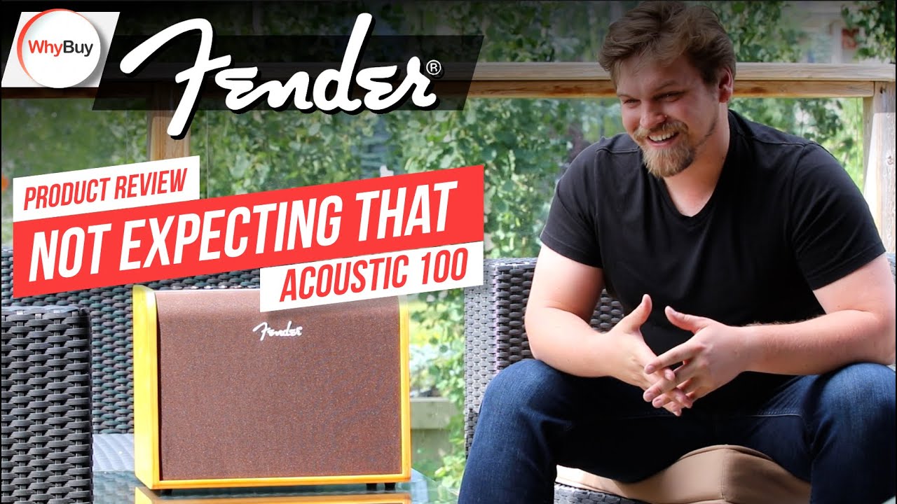 Plugging In and Falling In Love: My Experience with the Fender Acoustic 100 Amplifier