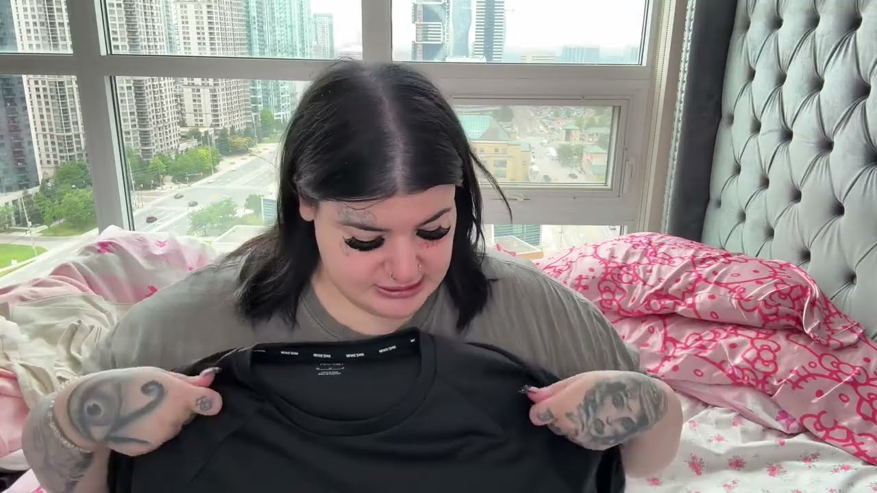 PLUS SIZE CLOTHING TRY ON HAUL (OLD NAVY, H&M, NIKE)