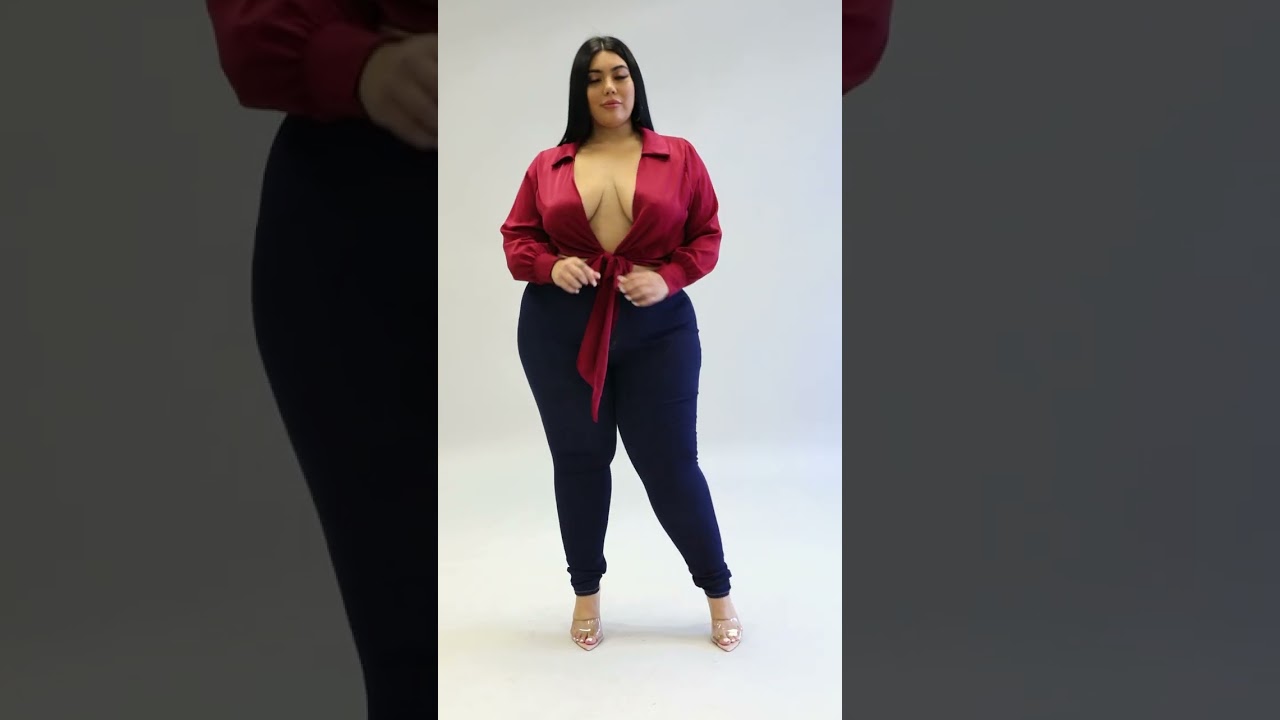 Plus size models lifestyle curvy woman in classy doll top dress.plus size women Fashion beauty.