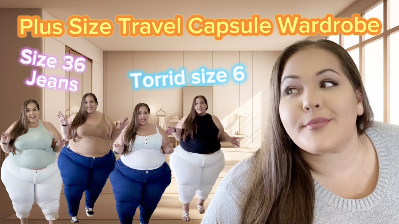 Plus Size Travel Capsule Wardrobe *Warm Weather*