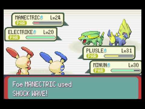 Plusle & Minun Challenge - Electric Gym