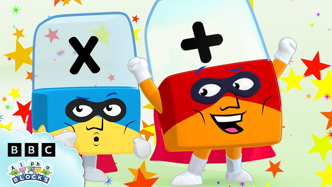 Plusman ➕ | Season Four | Alphablocks Full Episode | Learn to Read | @officialalphablocks