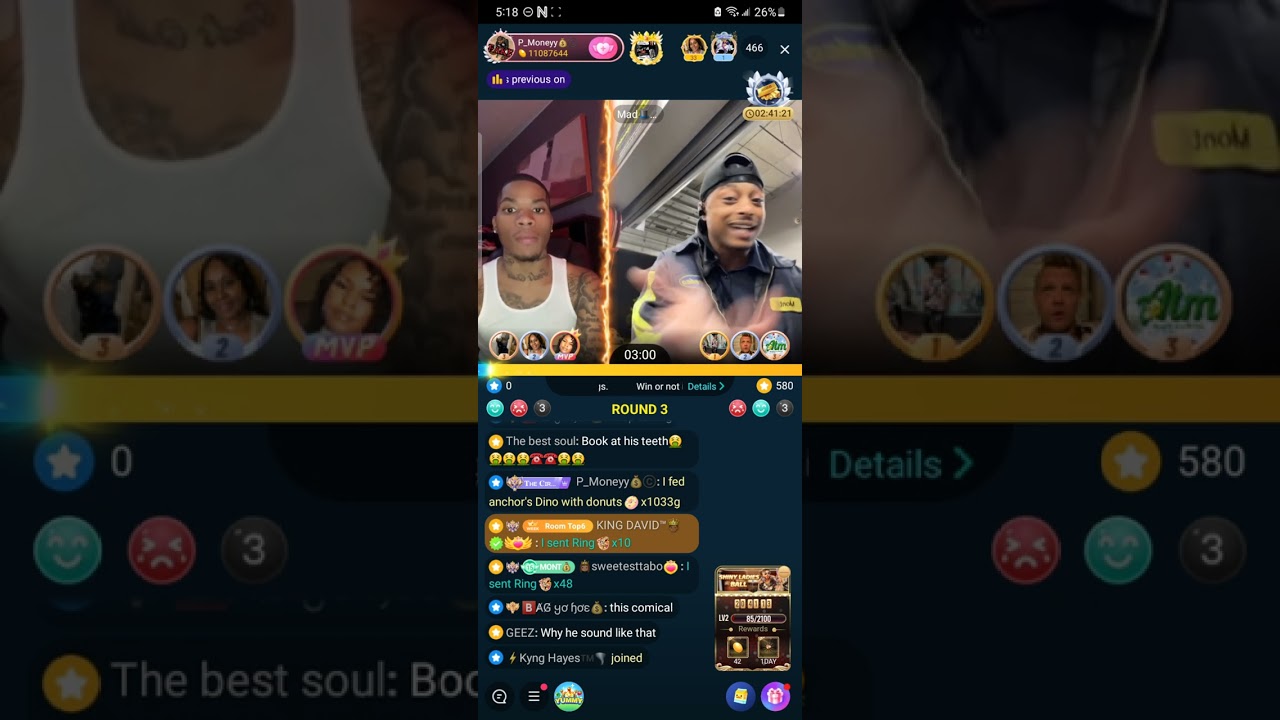 P.Money Pk early in the morning on Bigo social media drama 😂