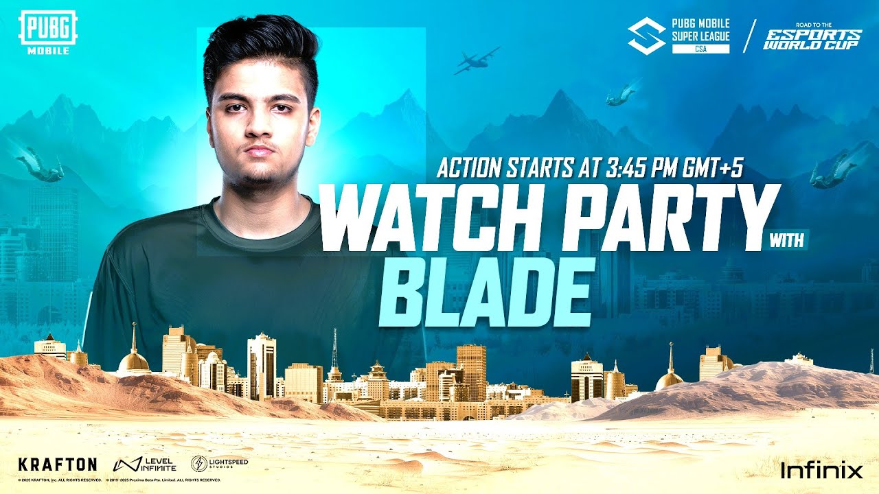 PMSL CSA 2025 -  SURVIVAL STAGE DAY 2 - WATCHPARTY BLADE PUBG
