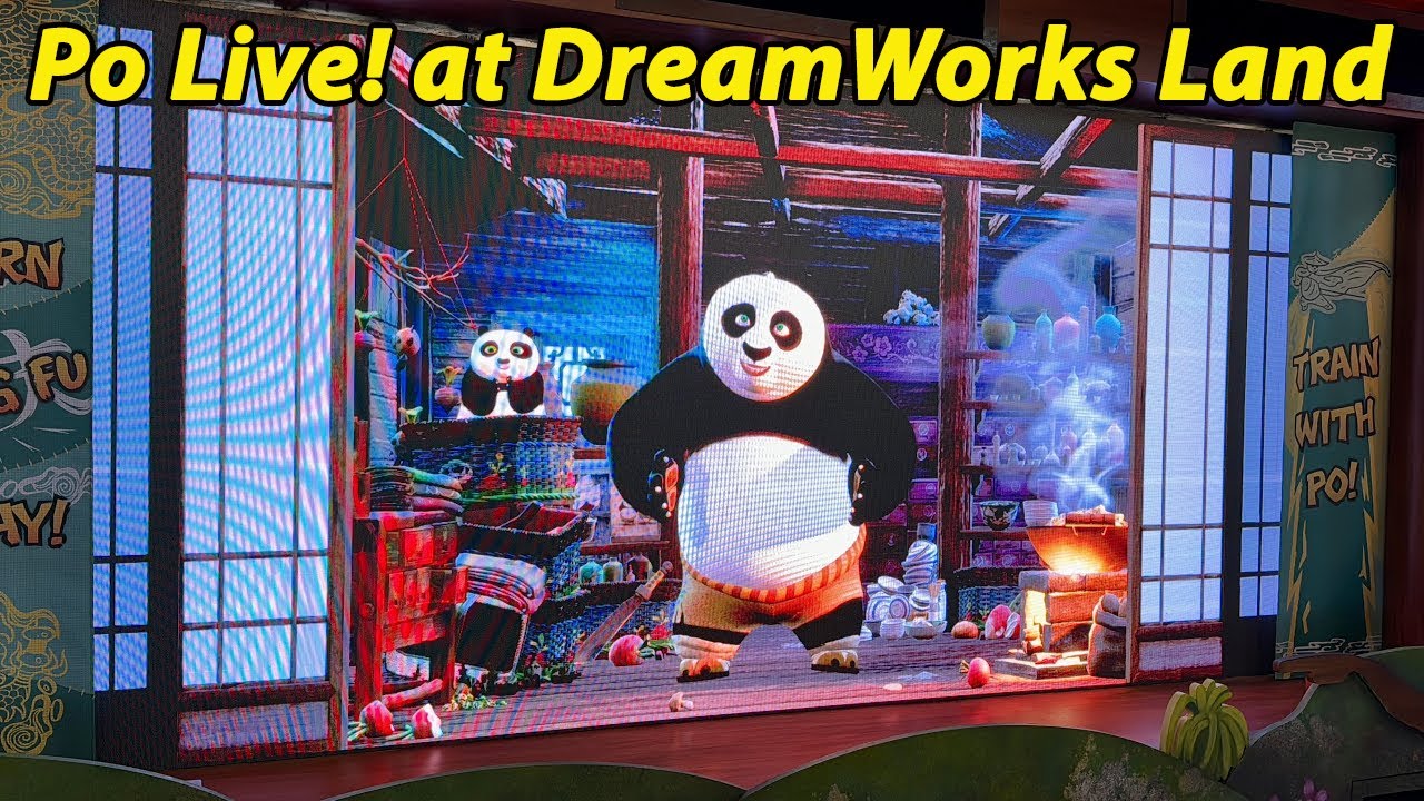 Po Live! Full Interactive Show at NEW DreamWorks Land at Universal Orlando Resort