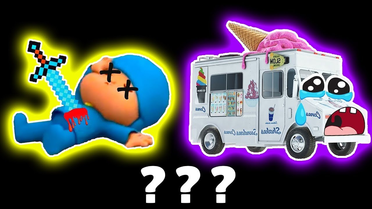 Pocoyo & Ice Cream Truck  Sick & Crying  Sound Variations in 43 Seconds