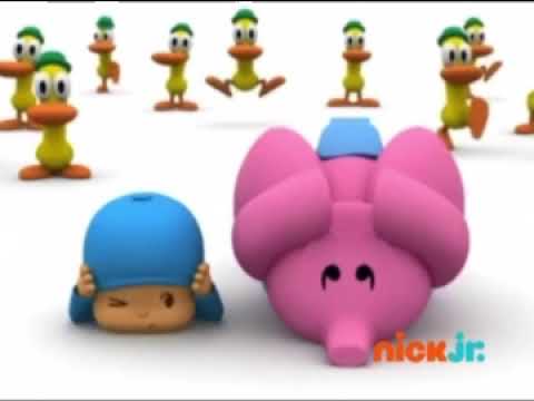 Pocoyo on nick jr November 2012 RARE (for @jordanthenickelodeonnickjrfan)