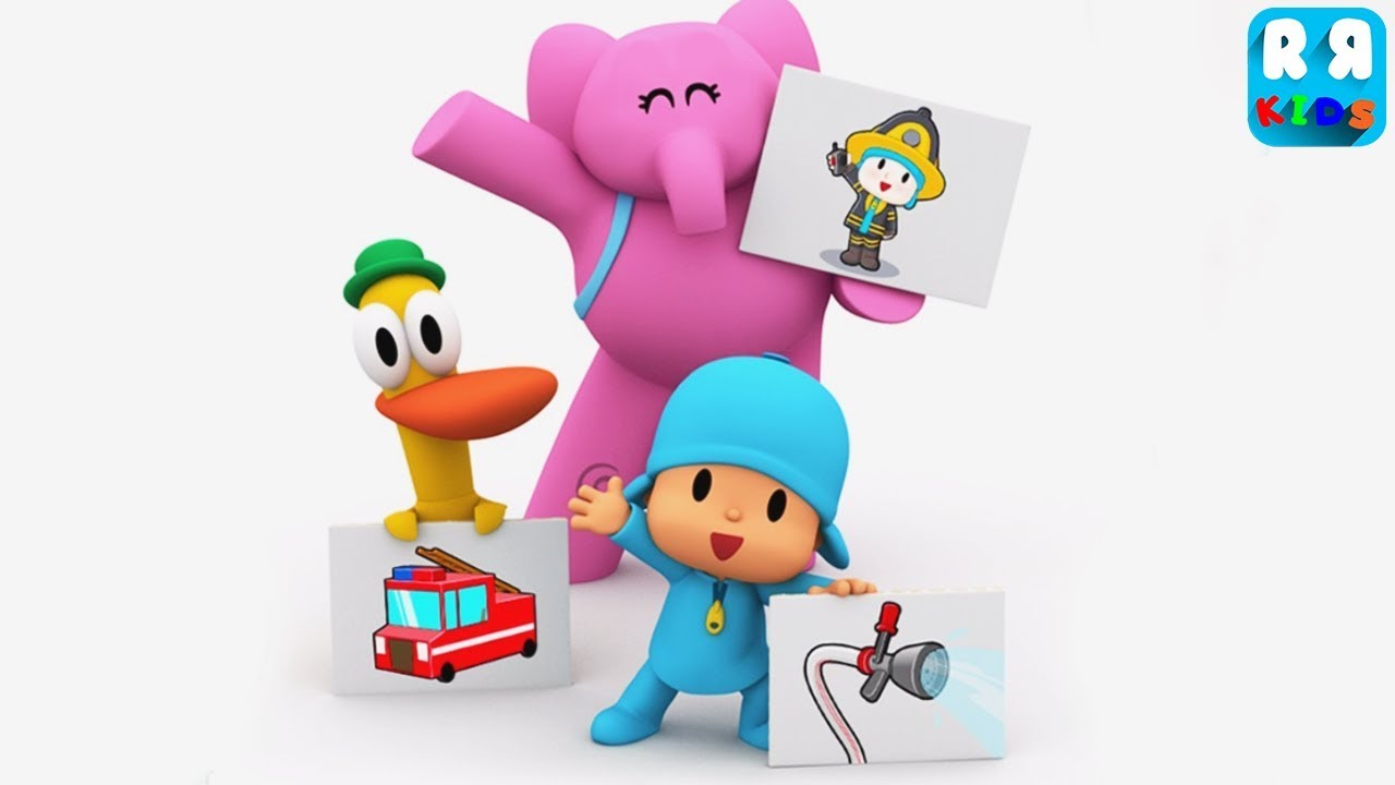 Pocoyo Playset - Community Helpers - Learn with Pocoyo and Friends