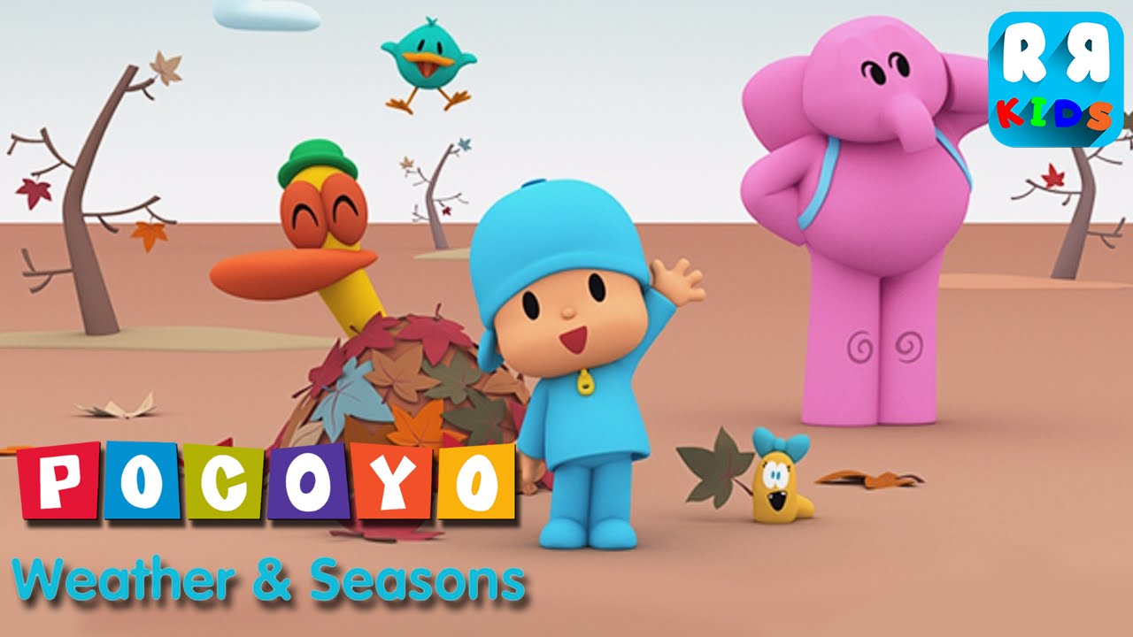 Pocoyo Playset - Weather & Seasons