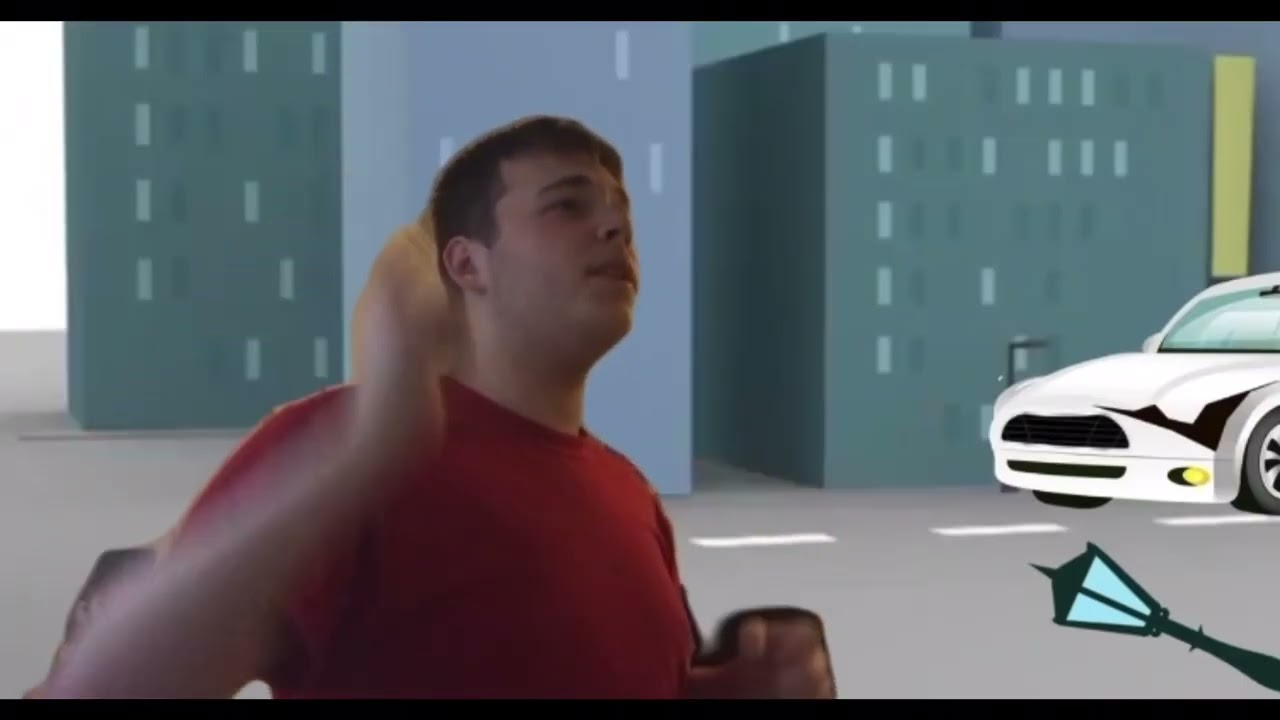 Pocoyo Poczilla Destroying The City Crossover