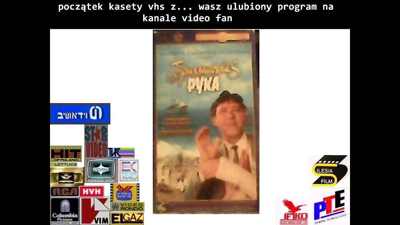 początek kasety vhs z krupny plan brylantowa ręka rus z 2002 roku