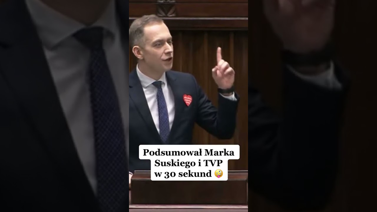 Podsumował Marka Suskiego i TVP w 30 sekund