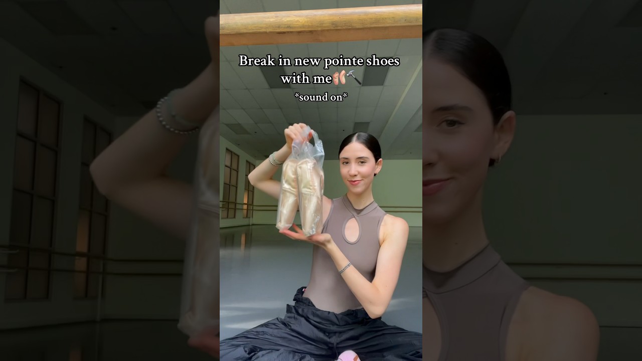 Pointe shoe ASMR🩰🔨✨ #ballet #pointeshoes #ballerina #balletdancer