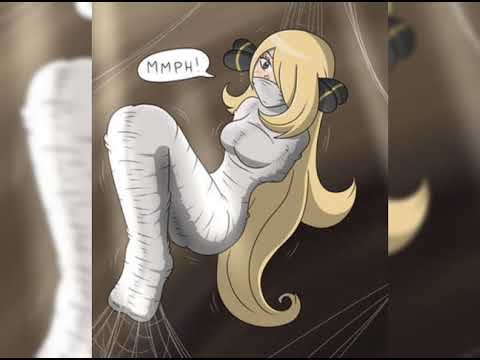 PokeGirl DiD - Cynthia Bound and Gagged