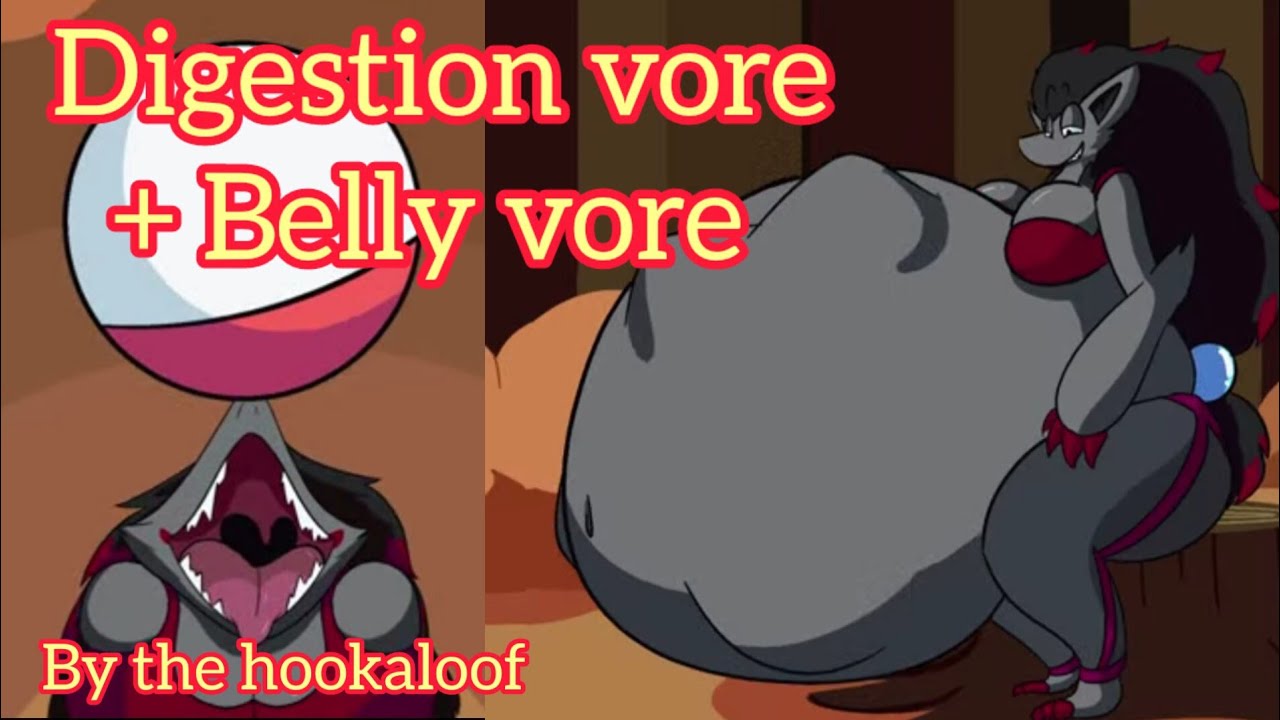 Pokemon Belly VORE and Digestion vore by the hookaloof #[V- ANIM 3]