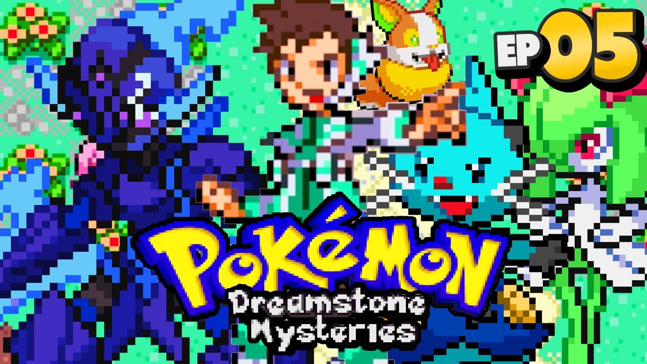 Pokemon Dreamstone Mysteries Part 5 RIVAL IS A GYM LEADER ASWELL? Rom Hack Gameplay Walkthrough