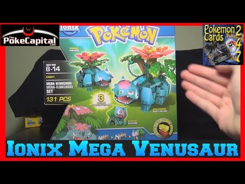 Pokemon Ionix Mega Venusaur Unbox / Review (Like Lego)