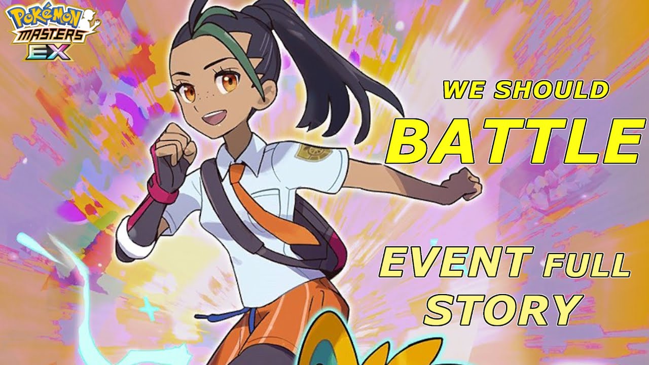 Pokemon Masters EX - We Should Battle Nemona Event FULL Story