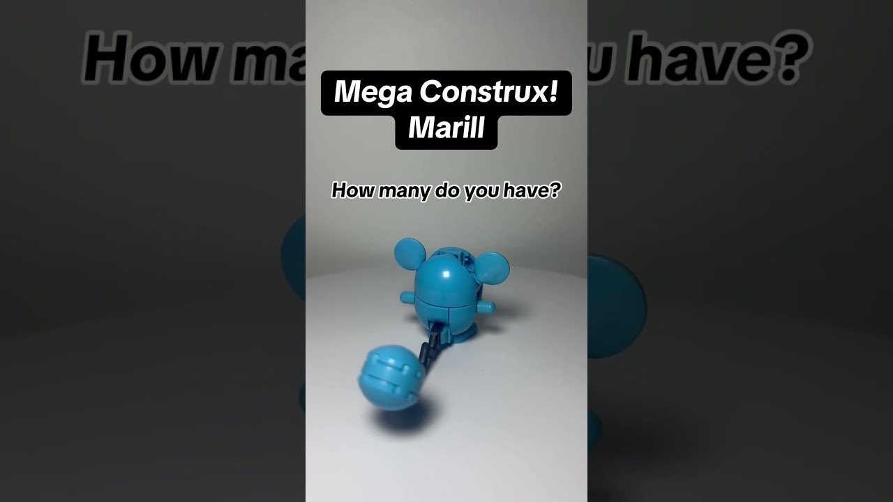 Pokemon Mega construx! Marill! #pokemon #megaconstrux #toys