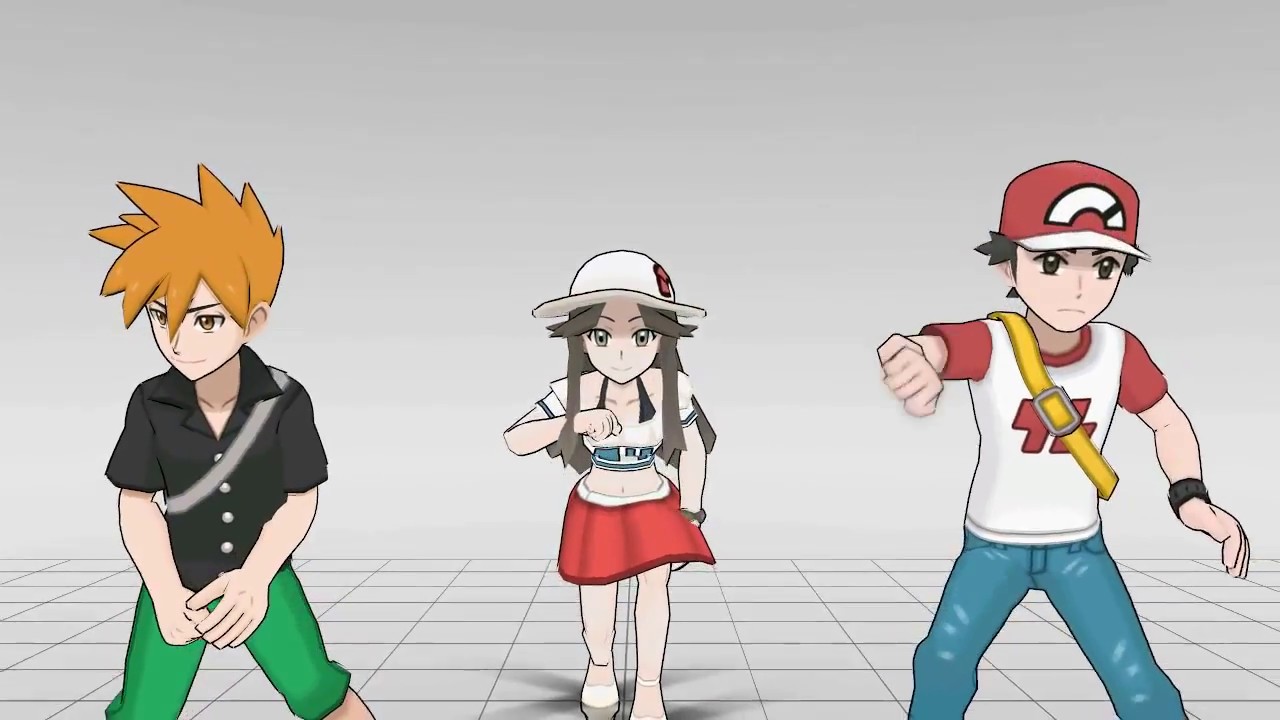 [Pokemon MMD] Kanto Trio - Daddy
