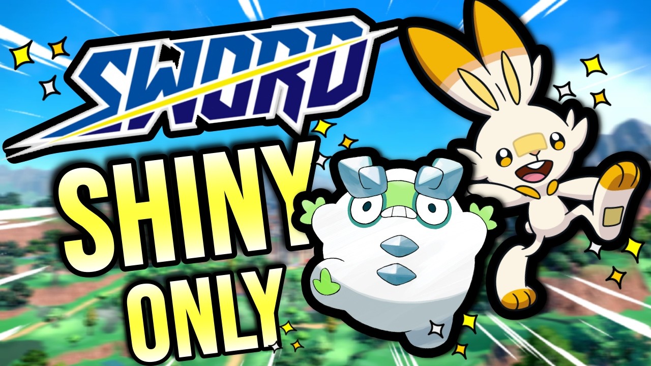 Pokemon Sword But I Can Only Use SHINY Pokemon!
