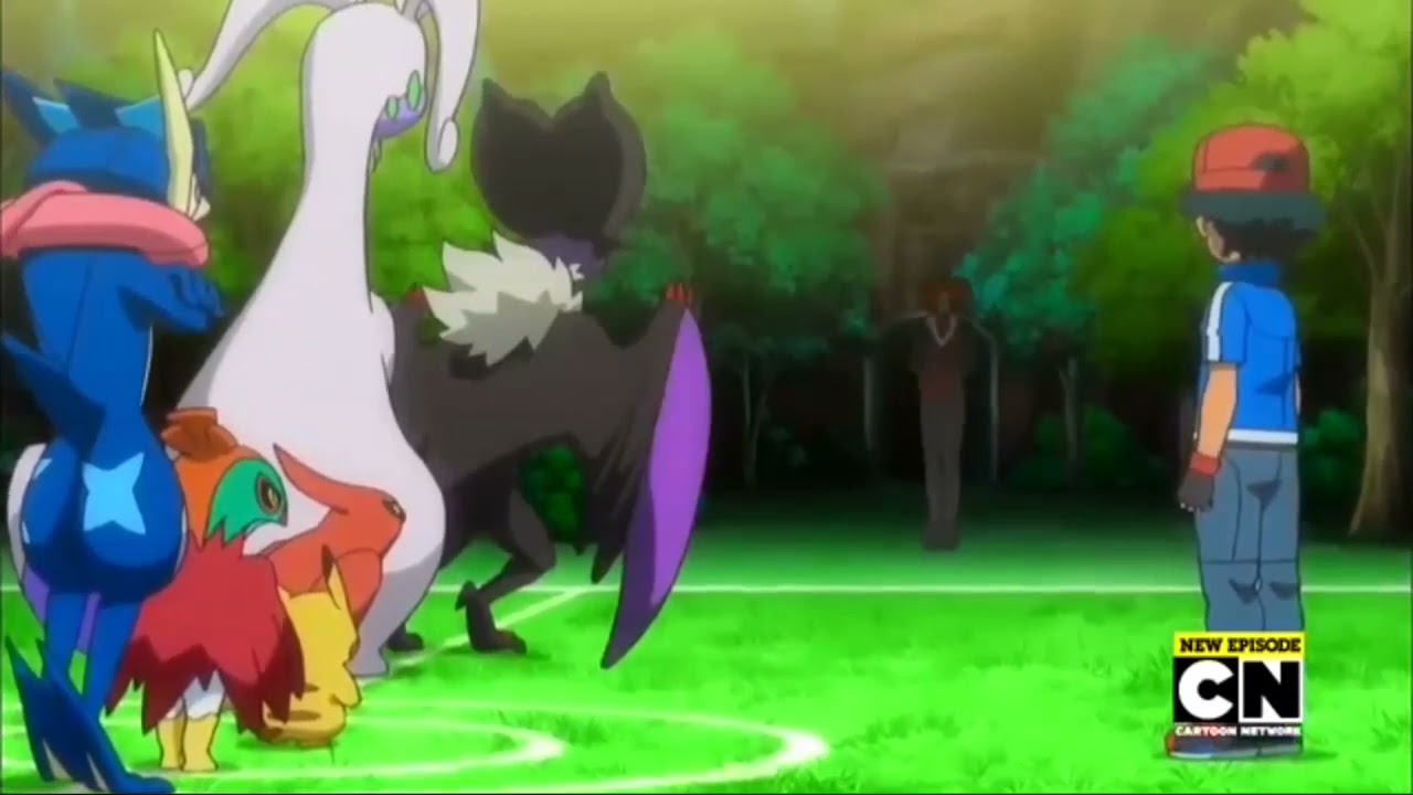 Pokemon XY Lysandre Meet's Ash