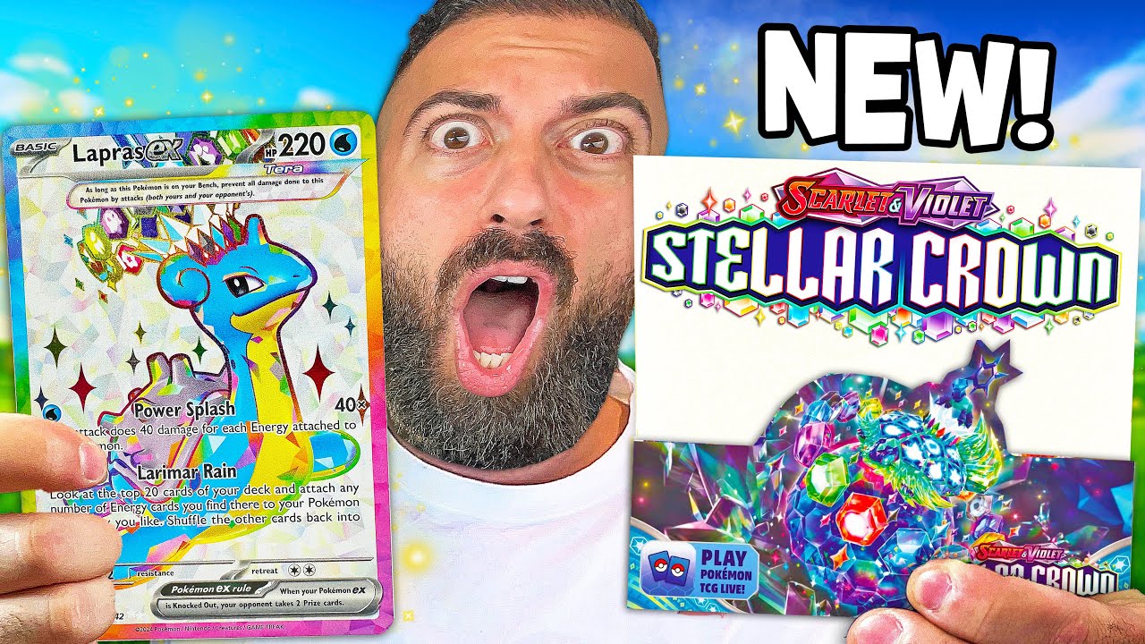 Pokemon's Stellar Crown Is Officially Here! (Boxes Are LOADED)