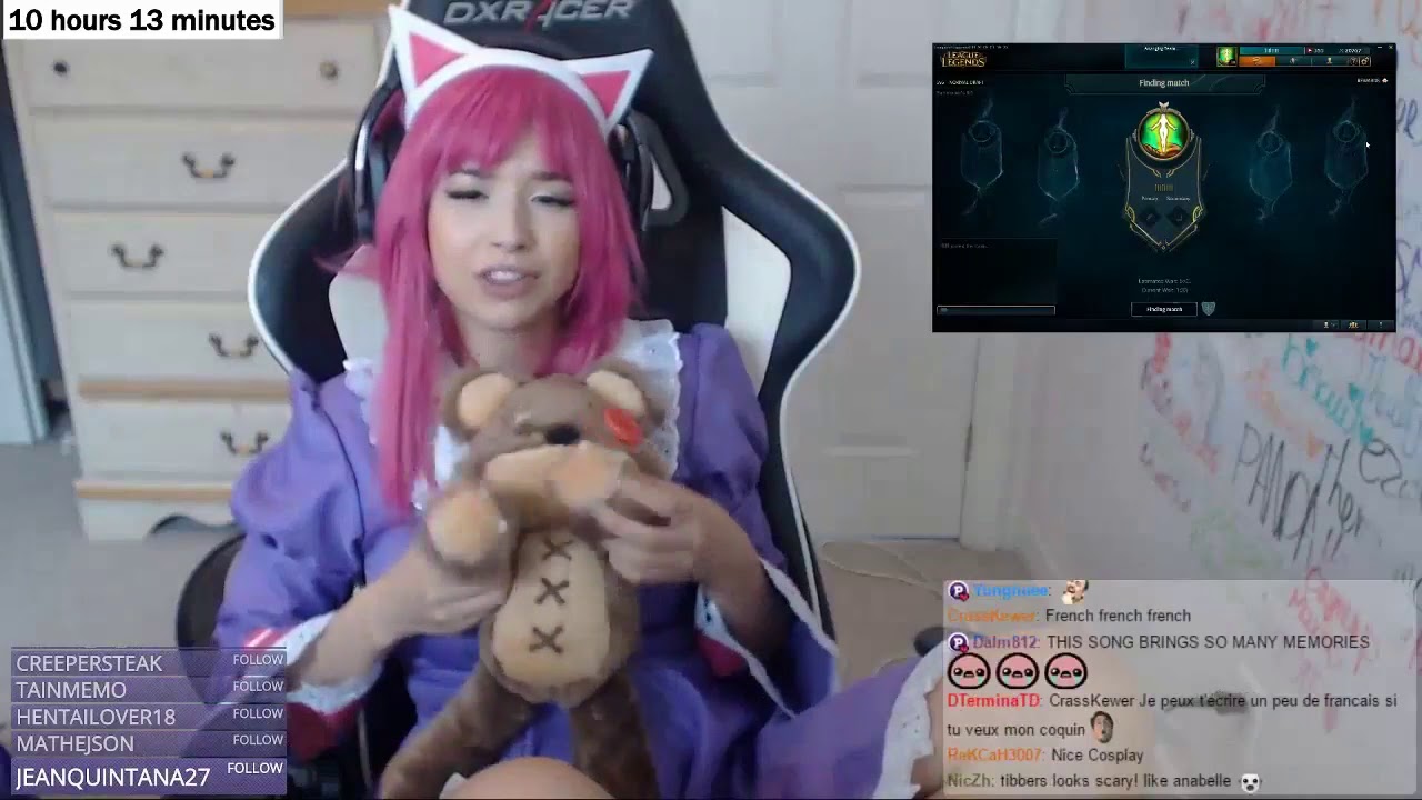 Pokimane Annie Cosplay Twitch #14