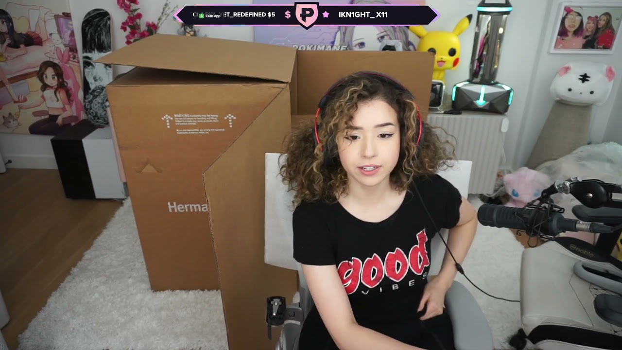 Pokimane bounces for us