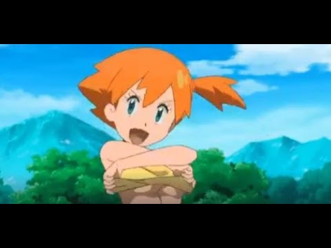 POKÉMON | Misty Naked on Beach | DELETED SCENE | When Misty goes for Swim...