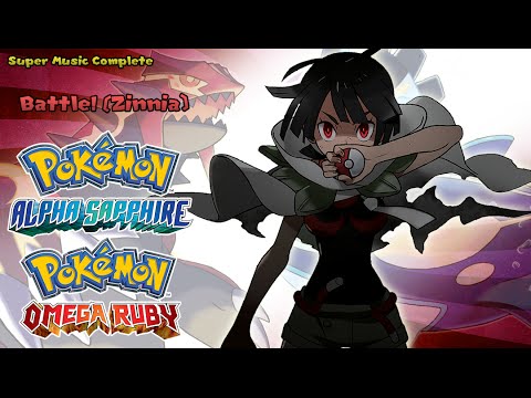 Pokémon Omega Ruby & Alpha Sapphire - Vs Zinnia (Highest Quality)