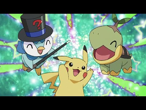 Pokémon Party on a Steamboat! | Pokémon: Diamond and Pearl | Official Clip