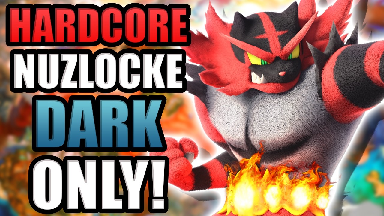Pokémon Ultra Moon Hardcore Nuzlocke - Dark Types Only! (No items, no overleveling)