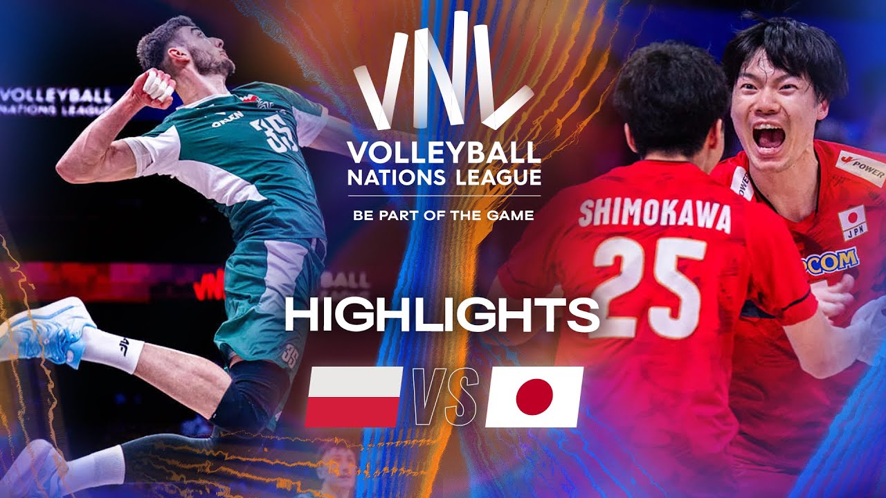 Poland 🇵🇱 vs. Japan 🇯🇵 - Highlights | Week 1 | Men's VNL 2025