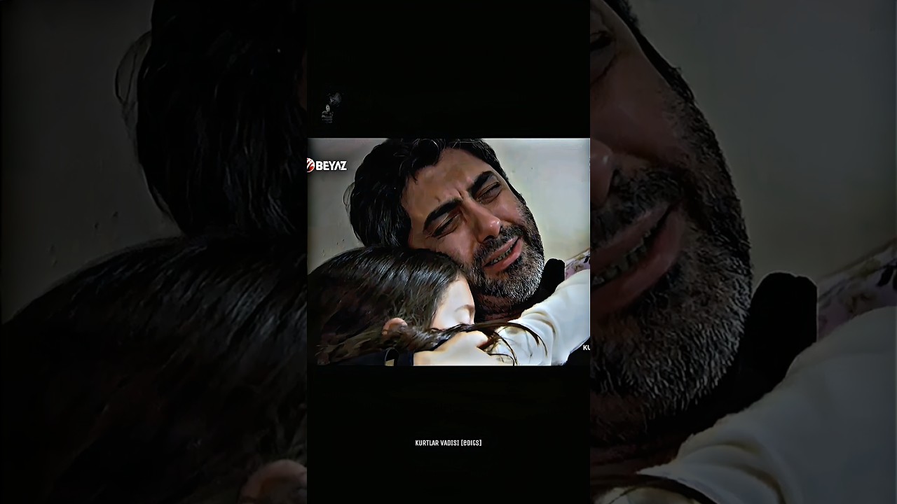 Polat'ın kızı ona ilk defa baba dedi. (Sana baba desem mutlu olur musun?)#polatalemdar#kurtlarvadisi