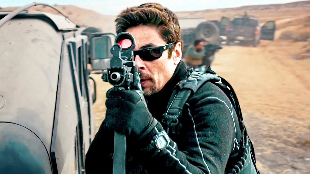 Police Escort in Deadly Shootout | Sicario: Day of the Soldado (Josh Brolin, Benicio Del Toro)