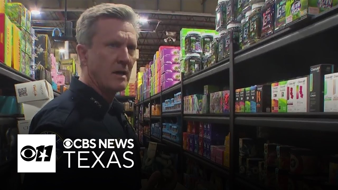 Police seize over 75,000 lbs. of THC products in raids across North Texas amid ongoing investigation