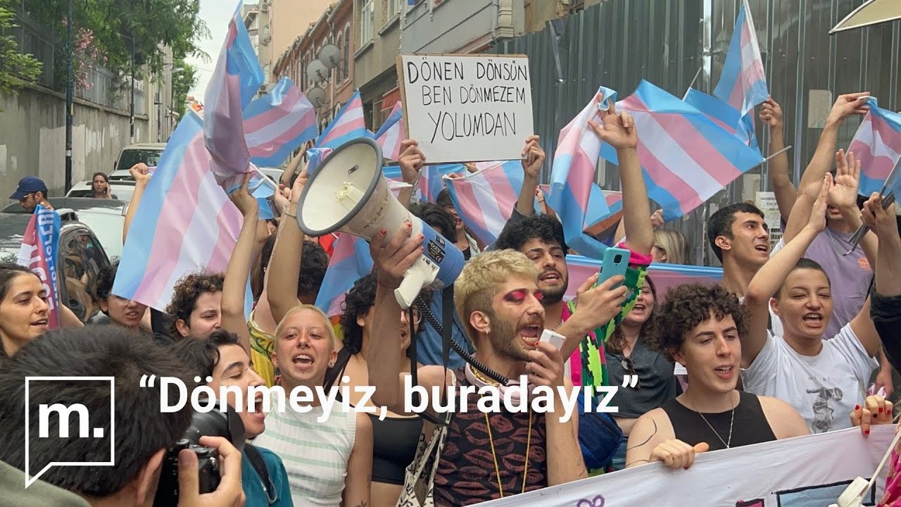 Polis Taksim’i ablukaya aldı yine de engel olamadı: Trans Onur Yürüyüşü