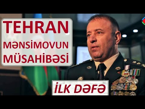 Polkovnik Tehran Mənsimovun müsahibəsi. İlk dəfə.