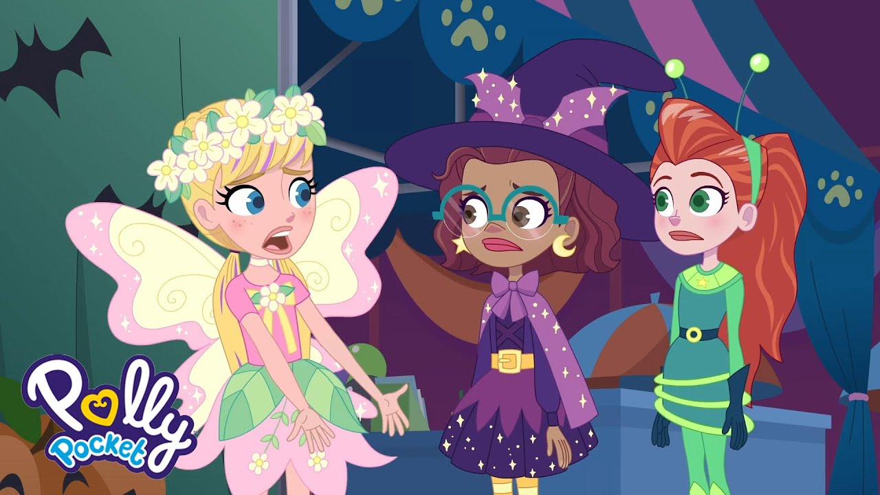 Polly Pocket: Bizimle korkutucu maceralara gelin! 👻 | Çizgi Filmler 1 Saat