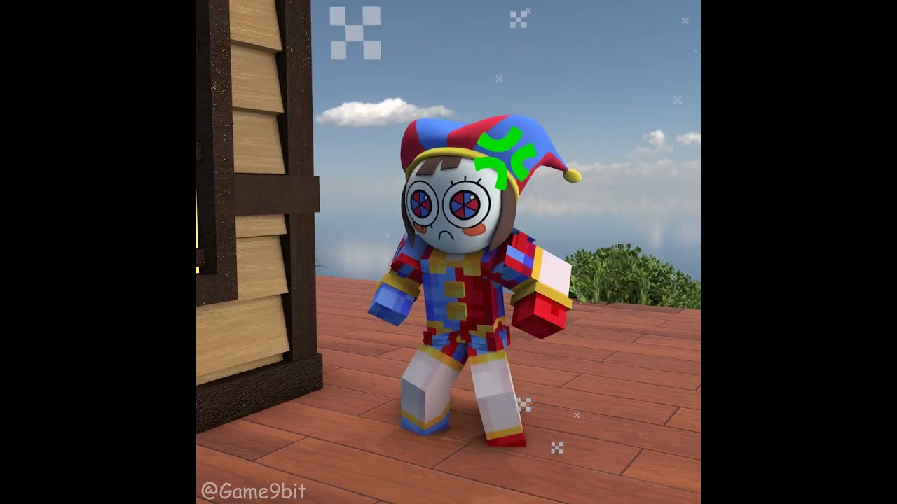 Pomi Thinks Wrong About Herobrine And Her Sincere Apology #Pomi#Shorts ❤️