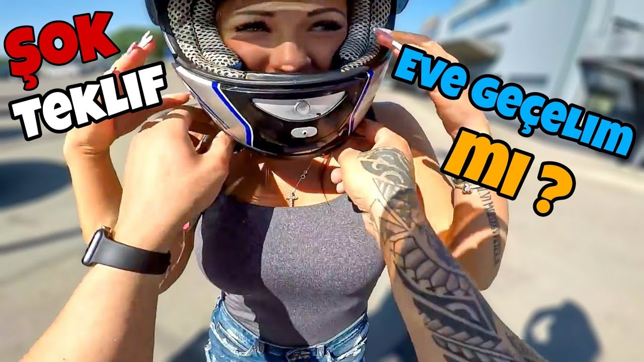 POMPACI KIZLA GAZLADIK!  | TÜRKİYE'DE KIZ TAVLAYAN MOTORCULAR!