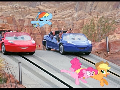 Ponies on Radiator Springs Racers