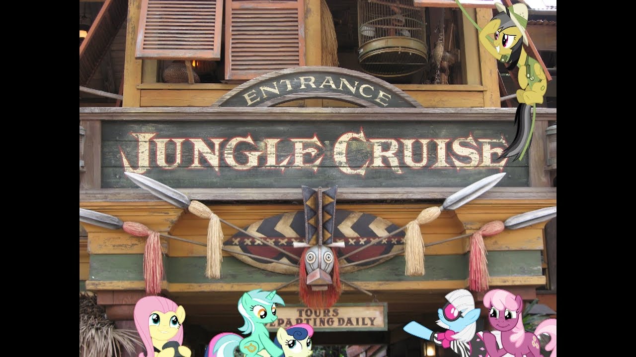 Ponies on The Jungle Cruise