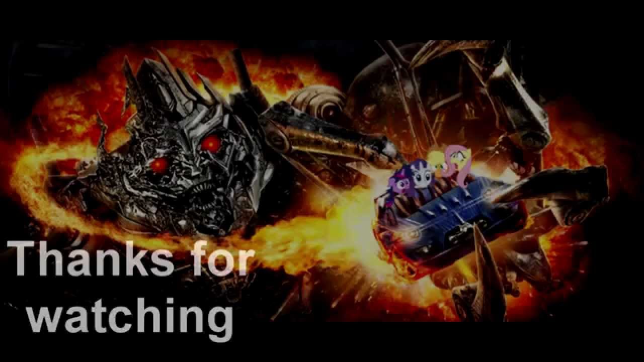Ponies on Transformers the Ride (Updated)