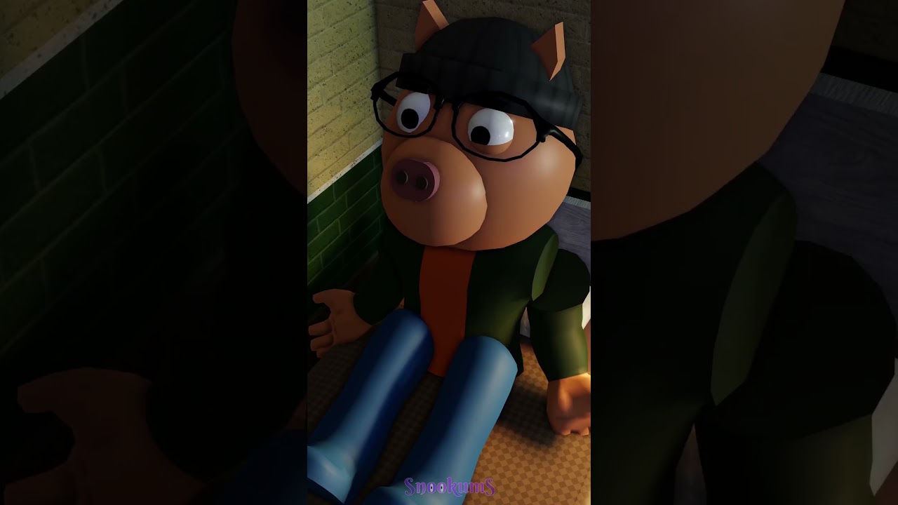 PONY SUFFERS FROM ADHD????💤😴 #shorts #roblox #piggy