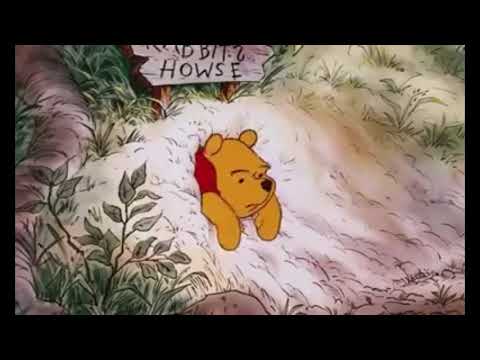 Pooh gets really stuck