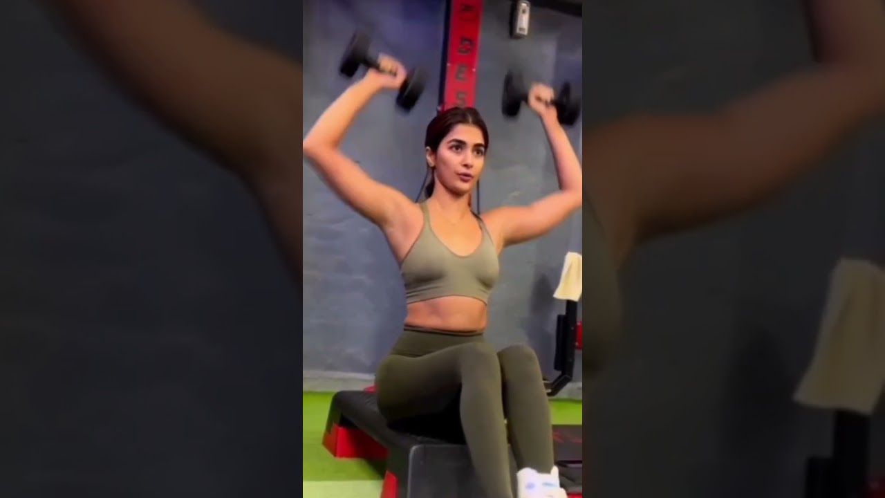 Pooja Hegde #armpits #gym  #poojahegde #poojahegdegym #trending #viral #bodybuilding