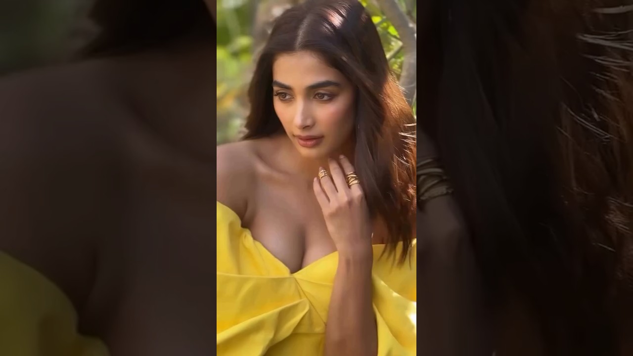 Pooja Hegde hot deep cleavage photoshoot #poojahegde